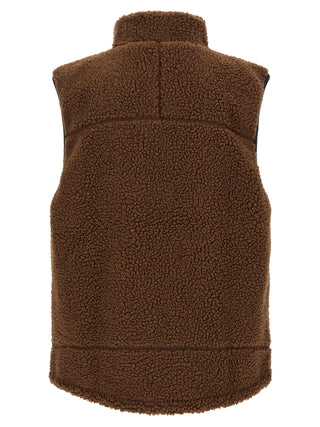 Multicolor Polyester Sleeveless Jacket