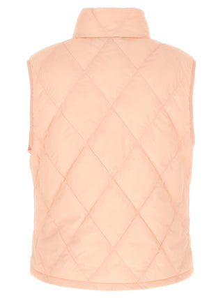 Multicolor Polyamide Sleeveless Jacket