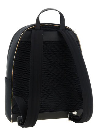Black Polyester Backpack