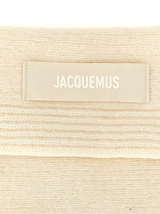 White Wool Scarf