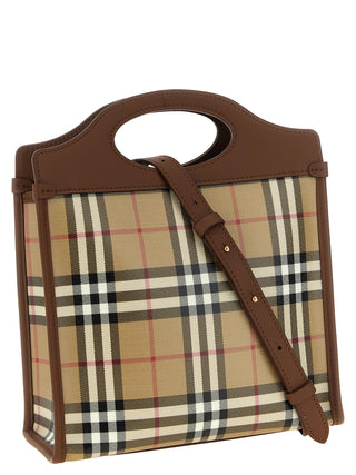 Beige Cotton Handbag