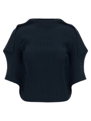 Blue Polyester Pattern Shirt