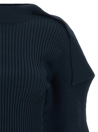 Blue Polyester Pattern Shirt