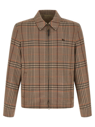 Beige Wool Full-Length Jacket