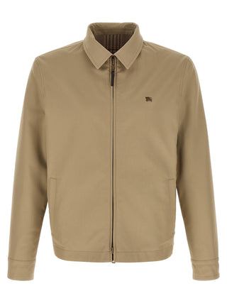 Beige Wool Full-Length Jacket