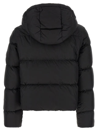 Black Polyamide Sleeveless Jacket