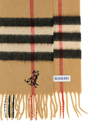 Beige Cashmere Scarf