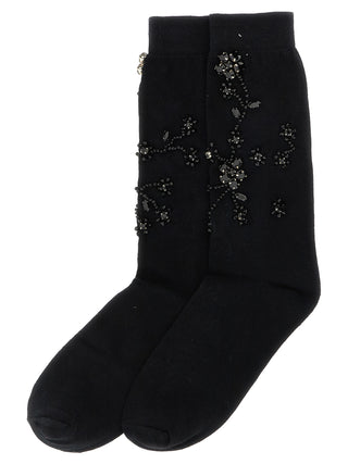 Black Cotton Socks
