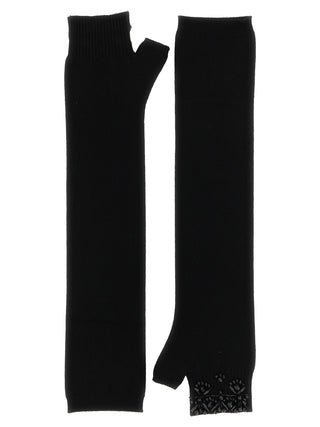 Black Wool Gloves