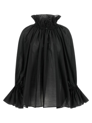 Black Lyocell Blouse