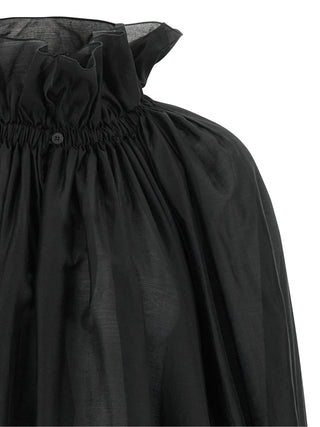 Black Lyocell Blouse
