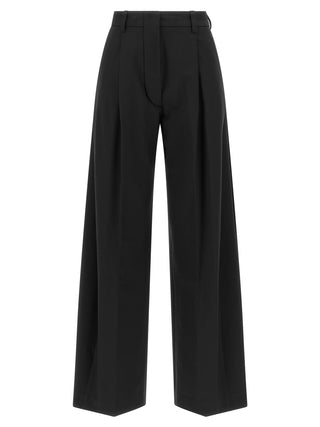 Black Polyester Dress Pants