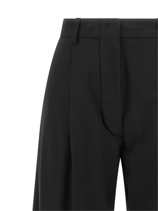 Black Polyester Dress Pants