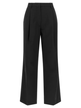 Black Polyester Dress Pants