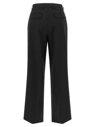 Black Polyester Dress Pants
