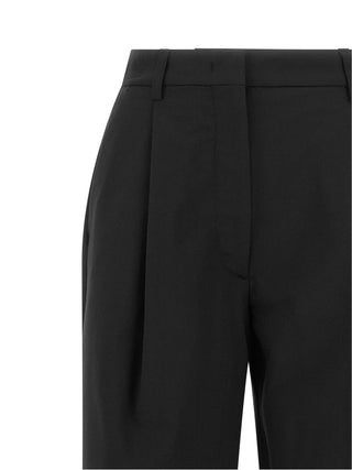 Black Polyester Dress Pants