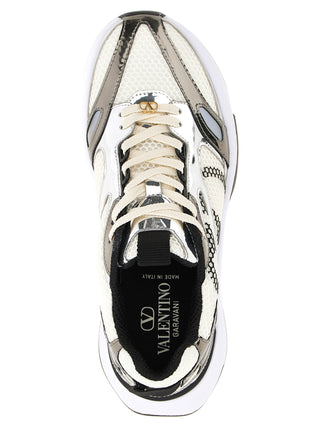 Multicolor Polyester Athletic Sneakers