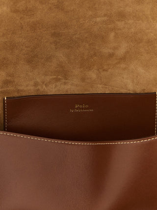 Brown Cowhide Clutch Bag