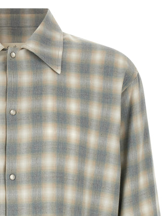 Gray Cotton Blouse