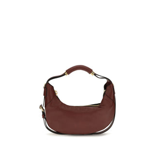 Bordeaux Calf Leather Bos Taurus Shoulder Bag