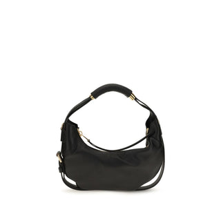 Black Calf Leather Bos Taurus Shoulder Bag