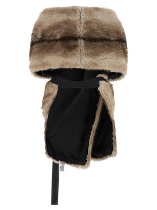 Beige Polyester Foulard