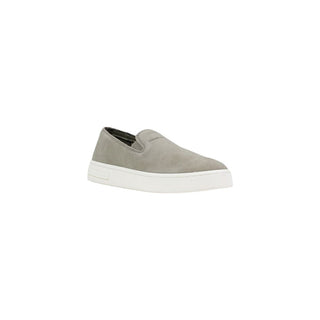 Green Leather Low Top Sneakers