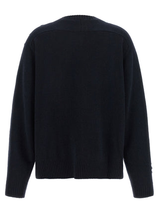 Blue Wool Cardigan