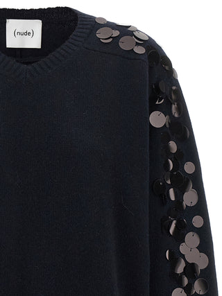 Blue Wool Cardigan