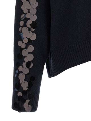 Blue Wool Cardigan