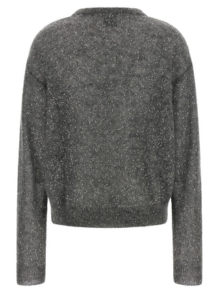 Gray Wool Cardigan