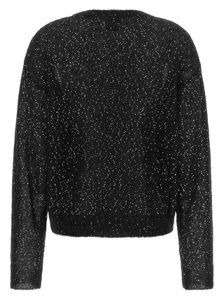 Black Wool Cardigan