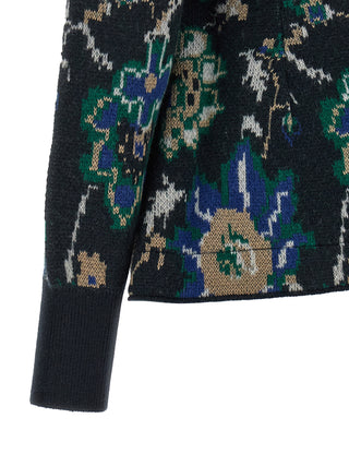 Multicolor Wool Cardigan