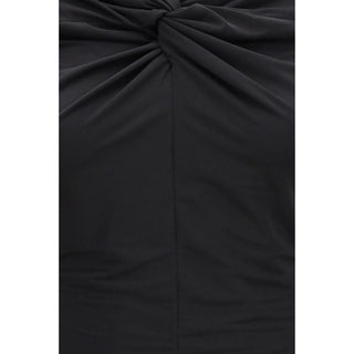 Black Polyester Bodysuit