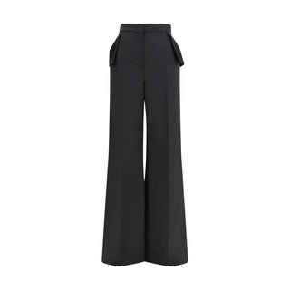 Black Recycled Polyester Pants