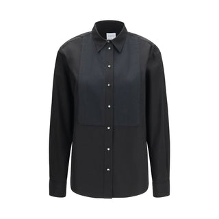 Black Cotton Dress Shirt