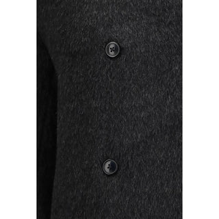 Black Alpaca Vicugna Pacos Jacket