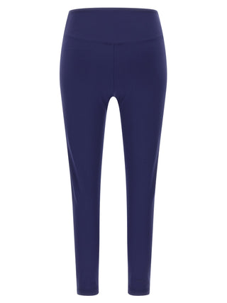 Blue Polyamide Leggings
