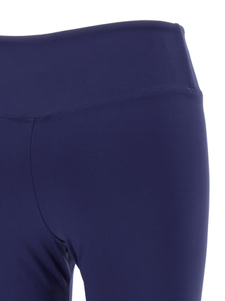Blue Polyamide Leggings