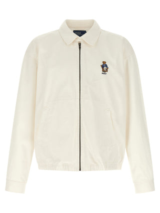 White Cotton Full-Length Jacket