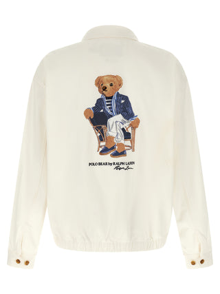 White Cotton Full-Length Jacket