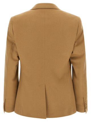 Beige Cashmere Blazer