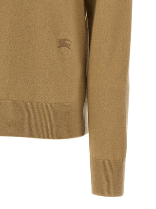 Beige Cashmere Cardigan