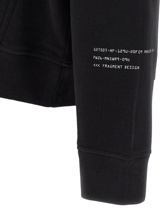 Black Cotton Sweatshirt
