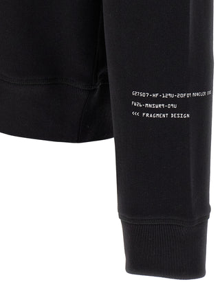 Black Cotton Sweatshirt