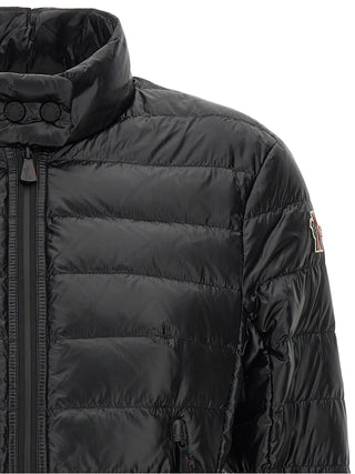 Black Polyamide Full-Length Jacket