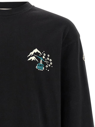 Black Cotton T-Shirt