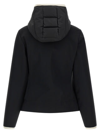 Black Polyamide Cardigan