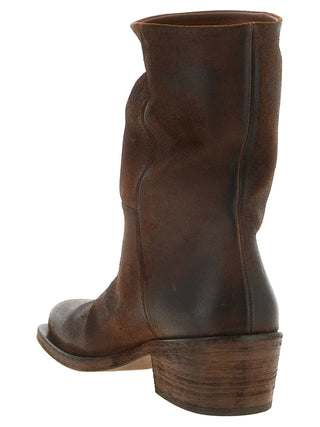 Brown Calfskin Chelsea Boots