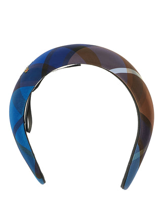 Blue Polyester Headband